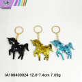 Rabbit - shaped sequined key chain bag pendant